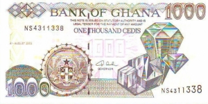  1000 Cedis Banknote