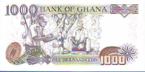 Banknote from Ghana