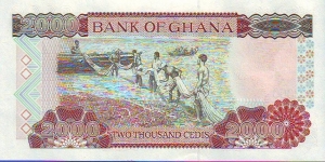 Banknote from Ghana