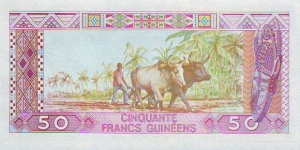 Banknote from Guinea