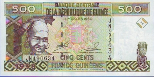  500 Francs Banknote