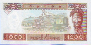 Banknote from Guinea