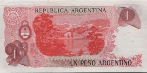 Banknote from Argentina