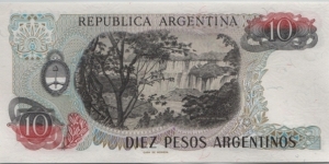 Banknote from Argentina