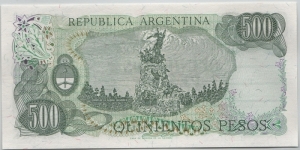 Banknote from Argentina