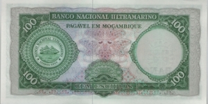 Banknote from Mozambique