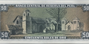 Banknote from Peru