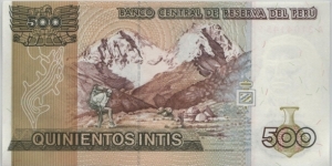 Banknote from Peru