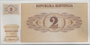 Banknote from Slovenia