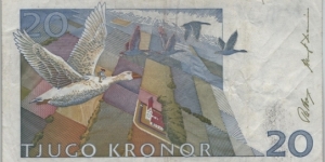 Banknote from Sweden