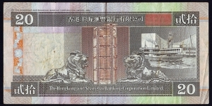 Banknote from Hong Kong