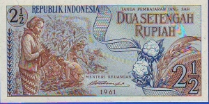  2.5 Rupiah Banknote
