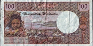 Banknote from Vanuatu