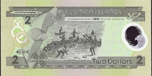 Banknote from Solomon Islands