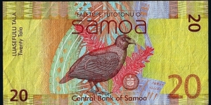 Banknote from Samoa