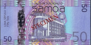 Banknote from Samoa