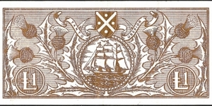 Banknote from Scotland