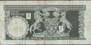 Banknote from Scotland