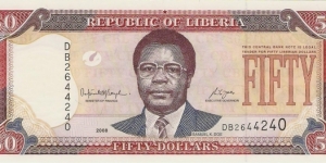 50 Dollars Banknote