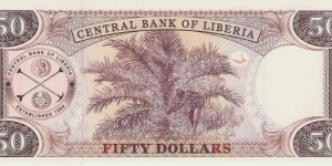 Banknote from Liberia