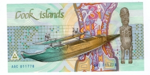 Banknote from Cook Islands