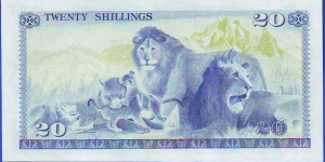 Banknote from Kenya