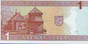 Banknote from Lithuania