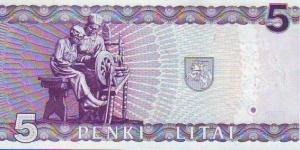 Banknote from Lithuania