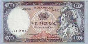  1000 Escudos Banknote