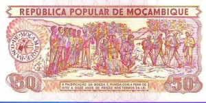 Banknote from Mozambique