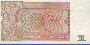 Banknote from Myanmar