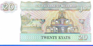 Banknote from Myanmar