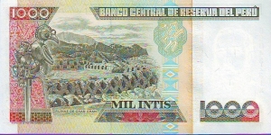 Banknote from Peru