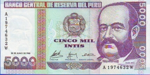  5000 Intas Banknote