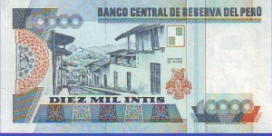 Banknote from Peru