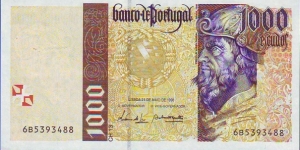  1000 Escudos Banknote