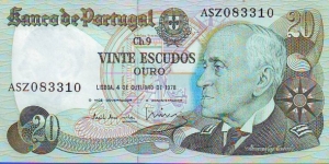  20 Escudos Banknote