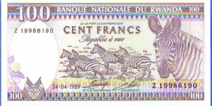  100 Francs Banknote