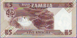 Banknote from Zambia