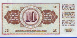 Banknote from Yugoslavia