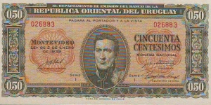 50 Centisimos Banknote