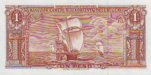 Banknote from Uruguay