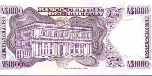 Banknote from Uruguay