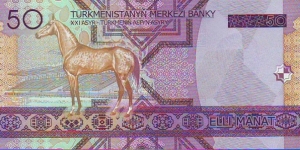 Banknote from Turkmenistan