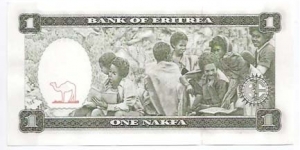 Banknote from Eritrea