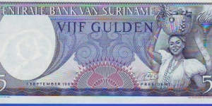  5 Gulden Banknote