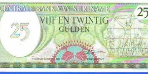  25 Gulden Banknote