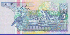 Banknote from Suriname