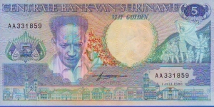  5 Gulden Banknote