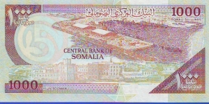 Banknote from Somalia